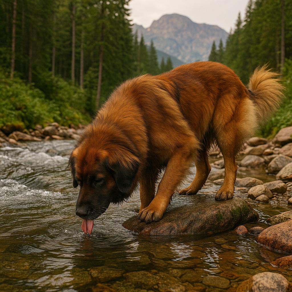 Leonberger waterside grace flow