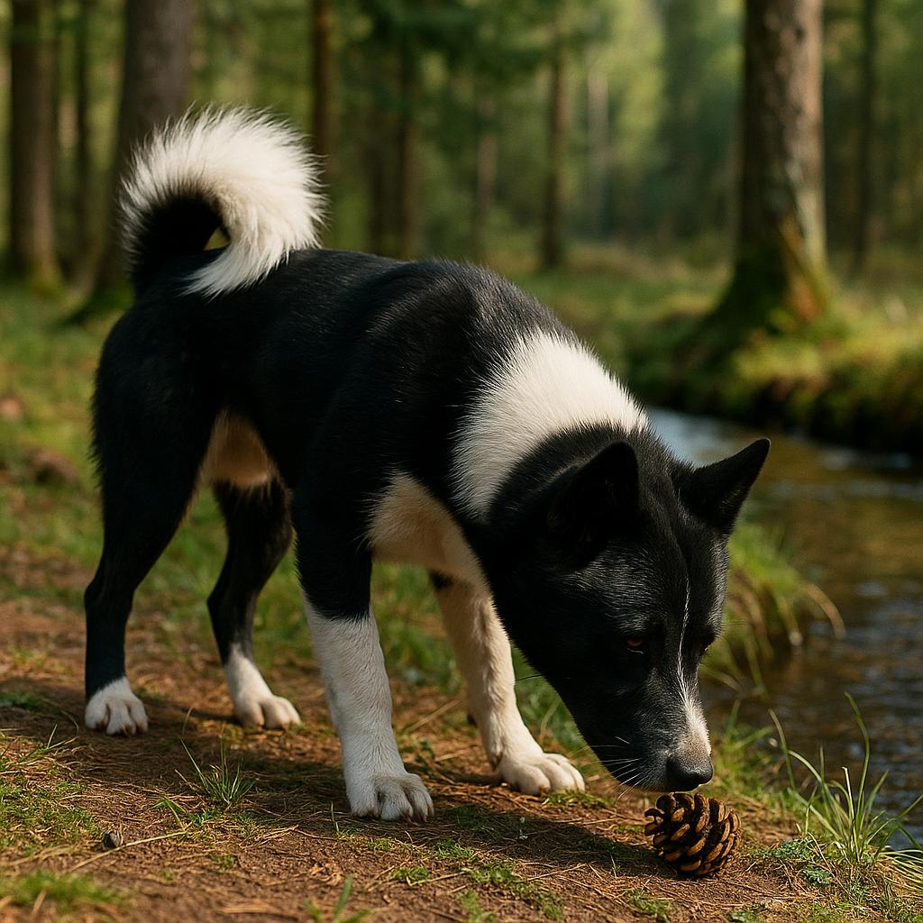 Karelian Bear Dog smells