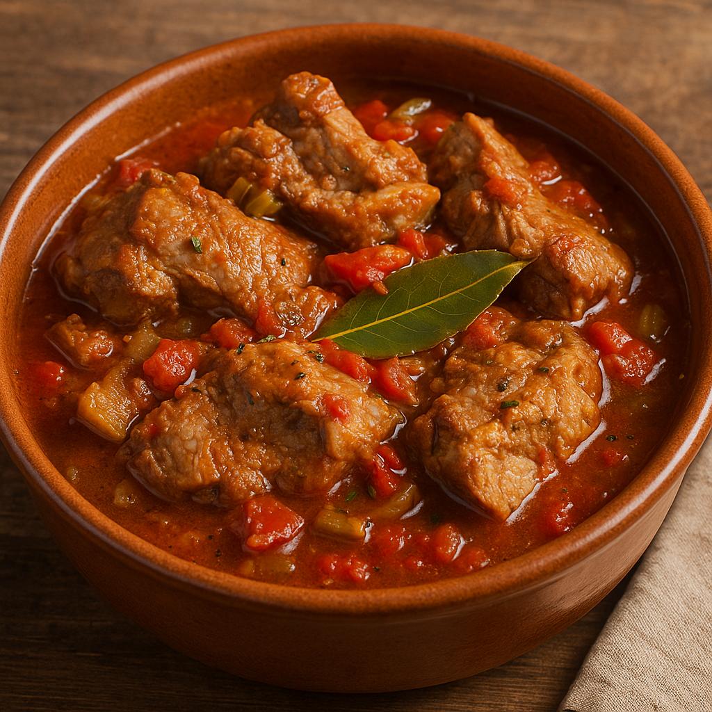 Cutturiddi lamb stew