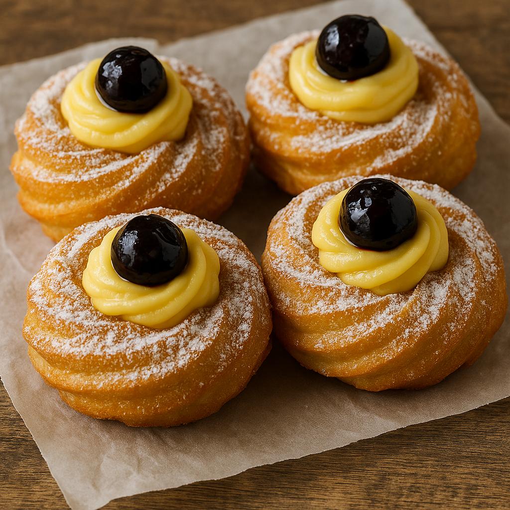 Saint Joseph’s zeppole pastry