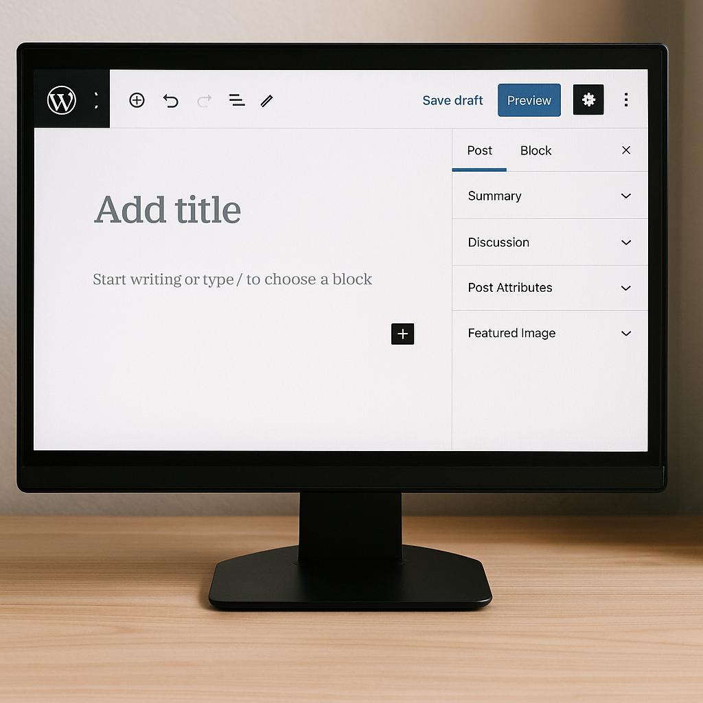 Minimalist editor without extraneous options