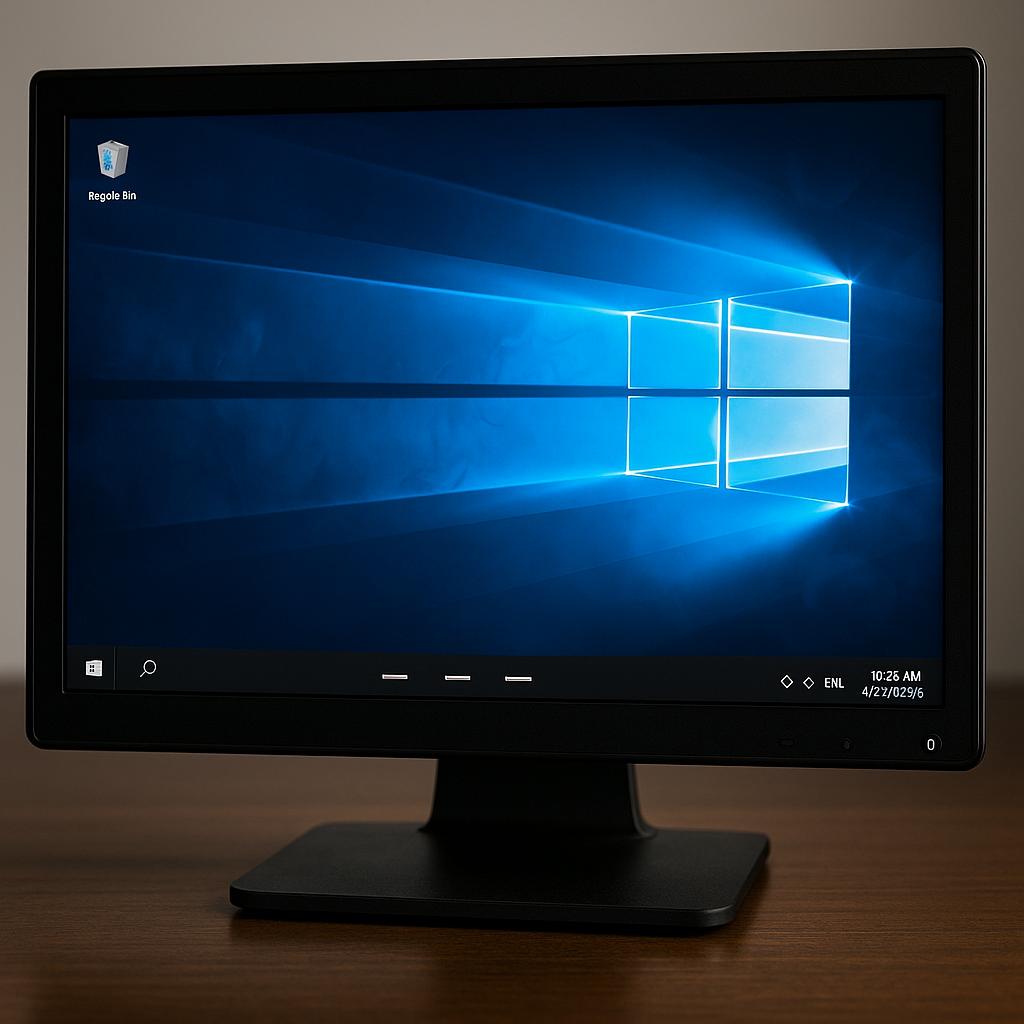 Blank Windows taskbar icon slots