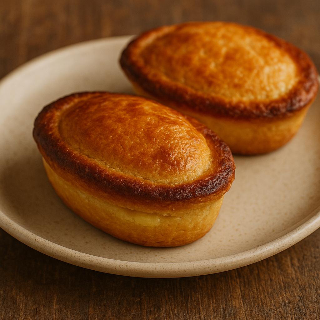 Cream-filled Pasticciotto Leccese pastry