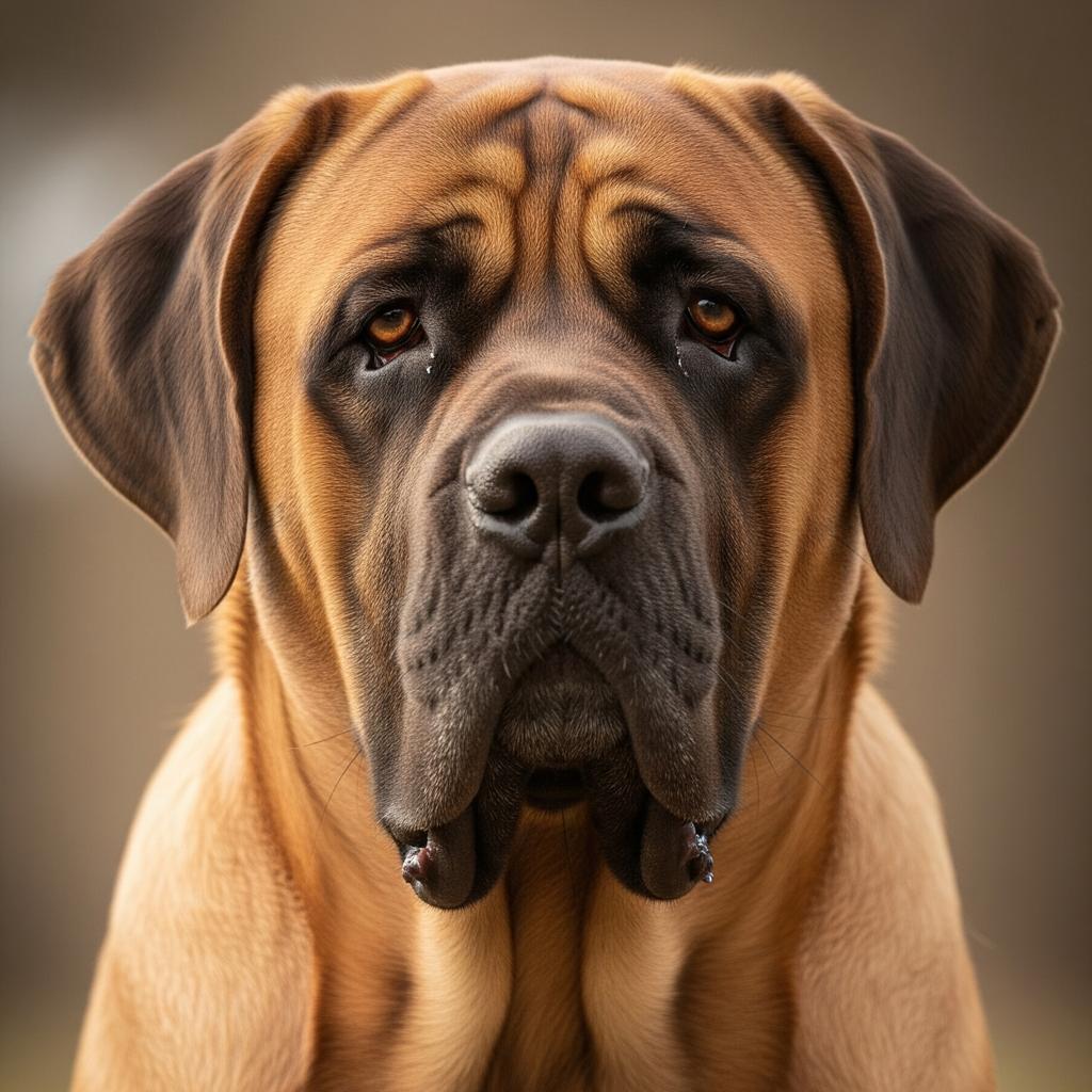 A portrait of Mastiff