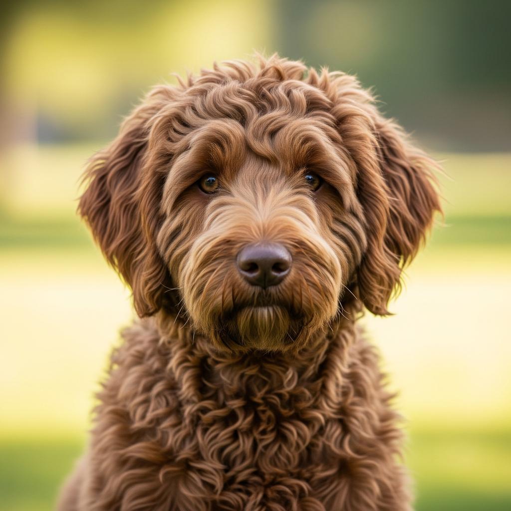 Playful dog running