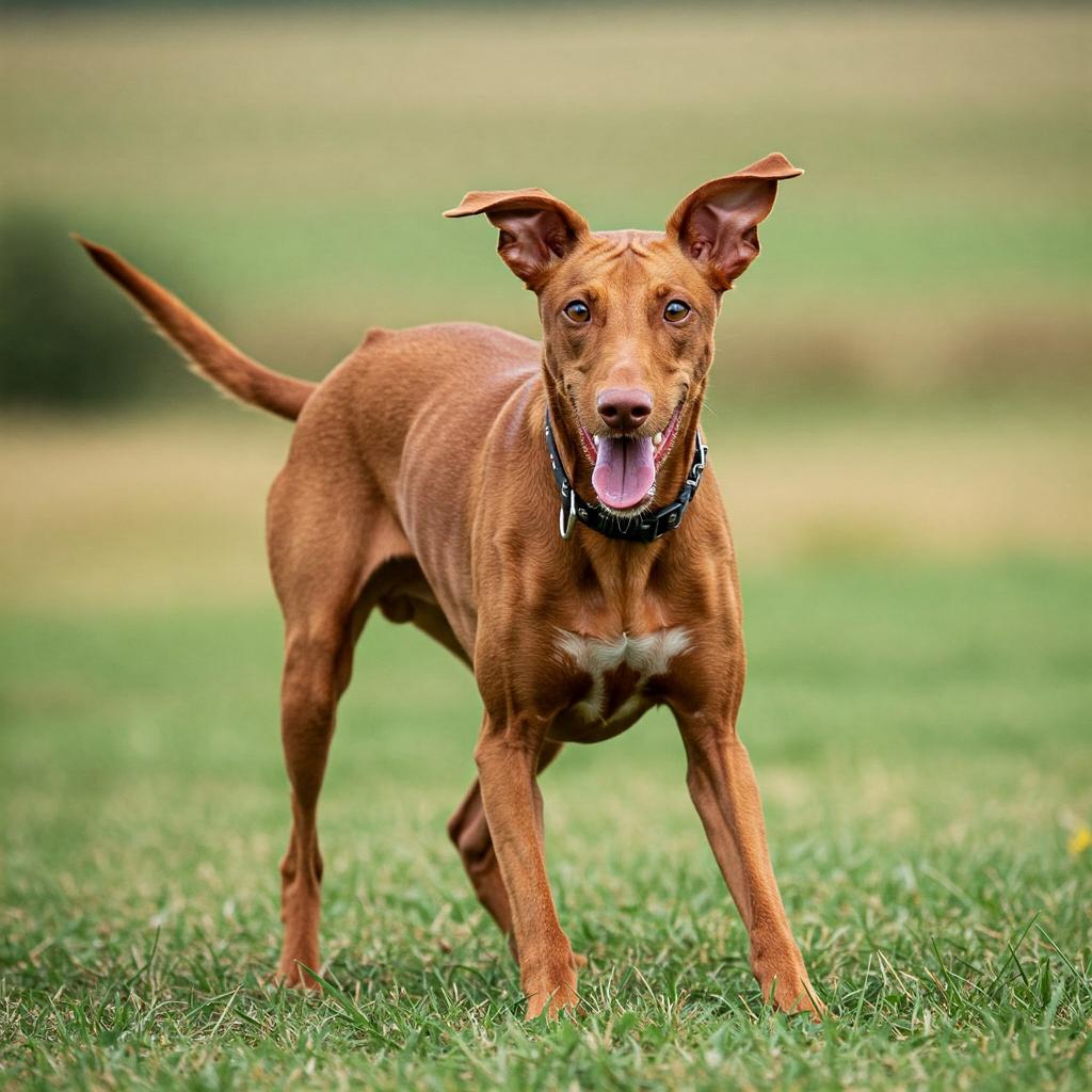 He’s got this goofy look here, all head-tilted and curious. Like, "What's that?" Kinda reminds me of my old dog, always getting into everything. So expressive for a lean hound, wouldn't you say?