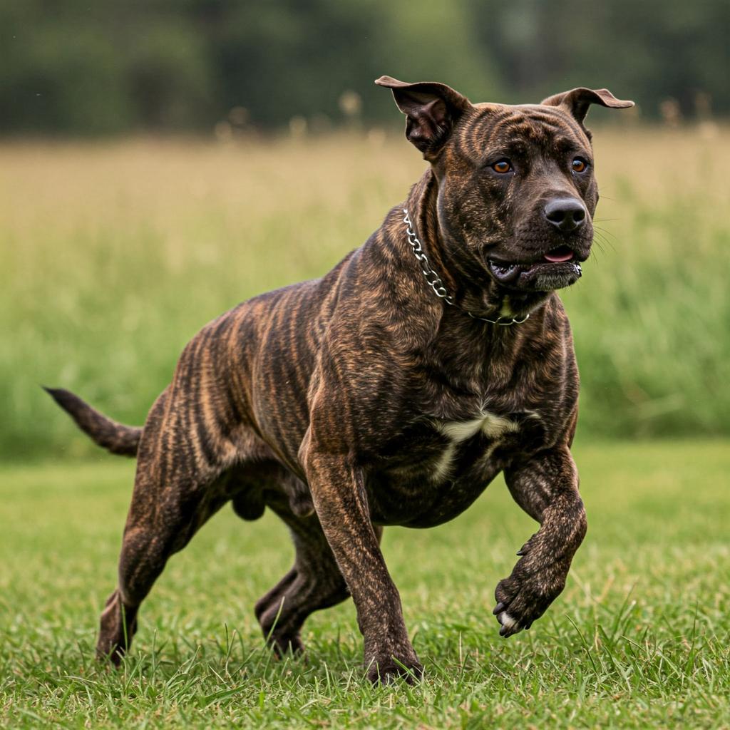 This one's great because it shows him in a slightly more relaxed moment, but you can still feel the immense power he possesses. Maybe he just finished a run, or he's taking a quick break, yet every inch of him speaks to his athletic prowess. The way the light catches his brindle coat highlights those defined muscles, making him look truly magnificent.