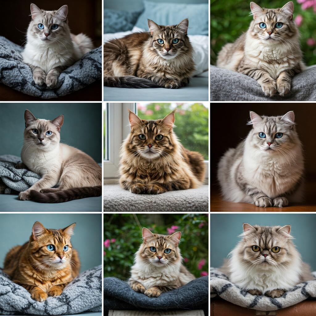 Each cat breed tells a unique story, a personality that is slowly revealed, day after day.
